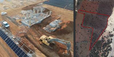 Şimdi de Bafra’da doğa tahribatı