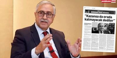 Akıncı’dan Anastasiadis’e: “Gerçeği çarpıtmaya yönelmek boşuna bir gayrettir”