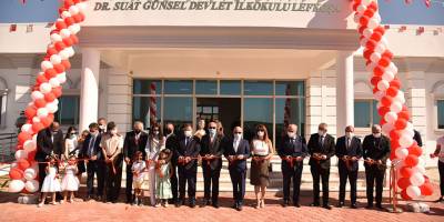 Lefkoşa Dr. Suat Günsel Devlet İlkokulu törenle teslim edildi
