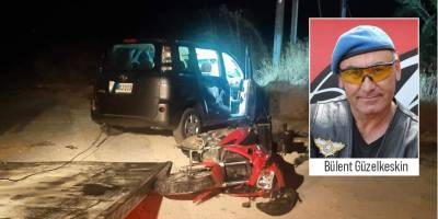 Girne Tatlısu anayolunda  ölümlü kaza