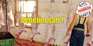 Sadece 13 mezbaha Veteriner Dairesi’ne bilgi veriyor