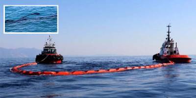 Petrol sızıntısı Türkiye Samandağ sahiline ulaştı