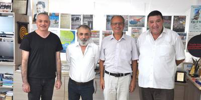 Basın müşaviri Aykut'tan veda ziyareti