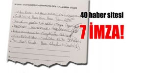 İnternet Gazeteciliği Deklarasyonu imzalandı