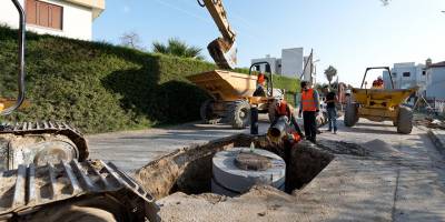 Gönyeli’de, Alt yapılar %98 oranında tamamlandı.