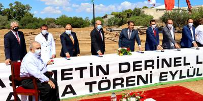 Yonpaş Metin Derinel Lisesi'nin temeli atıldı