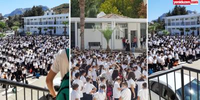 Endişelendiren görüntü: Yüzlerce öğrenci bir arada!