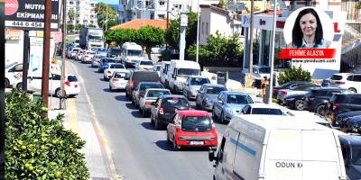 Trafik değil çile!