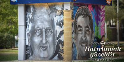 Lefkoşa'nın simge isimleri duvarlarda... “Hatırlamak Güzeldir” belgeseli yayında...