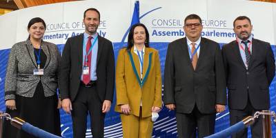 Meclis heyeti Starsbourg'ta