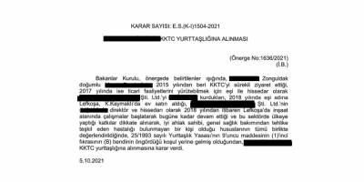 Ülkeyi “düzenli ziyarete” de yurttaşlık