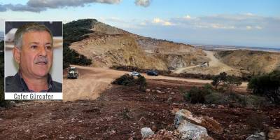 Gürcafer: Ayfodi tepesinin delik deşik edilmesi umarsızlığın, acımasızlığın, yasa tanımazlığın dik alasıdır