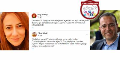  “Faiziyle icazet ve tahakküme hoş geldiniz!”