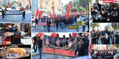 Sendikalar zamlara karşı sokakta!