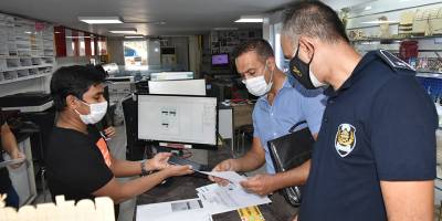 90 işyeri denetlendi, 21 ürüne el konuldu