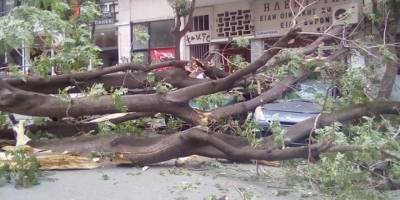 Rüzgar hızı saate 117 kilometreye kadar ulaştı