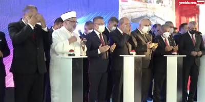 Duayla toplu açılış ve temel attılar