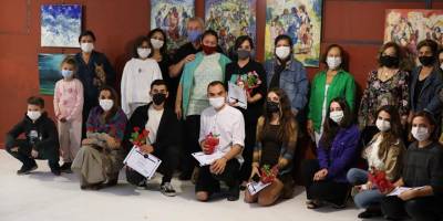 National Art Camp Grup Sergisi İpek Denizli Sanat Atölyesi’nde