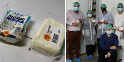 Kıbrıs’ta menşe ismi korumalı ürün olarak ilk hellim üretildi