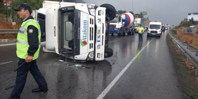 Boğaz’da kaza 2 yaralı