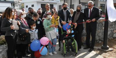 Girne’de “Denkay Başel Parkı” açıldı