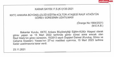 67 kişinin sözleşmesi uzatıldı