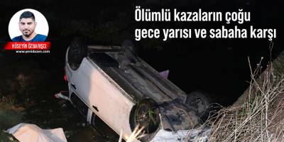 Trafiğe yüzlerde can: 1 yılda 32, 10 yılda 357 ölüm