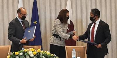 Kıbrıs-Katar ortaklığı: 5’inci parsel için sözleşme