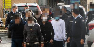 17 zanlıya 8 gün tutukluluk