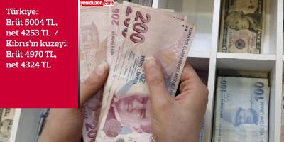 Asgari ücrette  Türkiye ile neredeyse eşitlendik