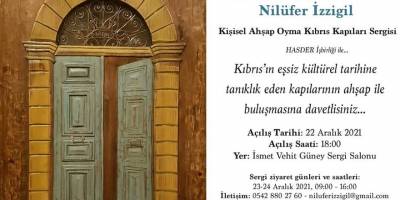 İzzigil'in ahşap oyma sergisi yarın açılıyor