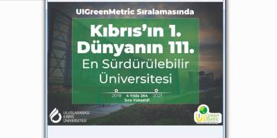 UKÜ, Dünyanın En Sürdürülebilir 111’inci Kampüsü