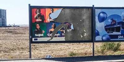 Kuir Kıbrıs Derneği: “Reklam panosuna yapılan saldırıyı kınıyoruz”