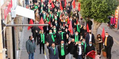 CTP, Girne’de çarşıya indi…