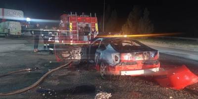 Lefkoşa'da erkek şiddetti: Önce kız arkadaşını darp etti, sonra arabasını yaktı