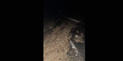 Geçitköy virajlarında toprak kayması 