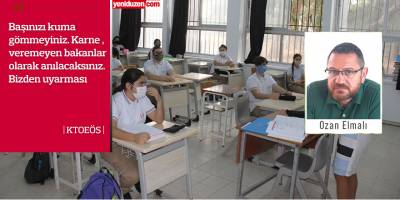 “Tehlikeyi görmezden gelmeyiniz”