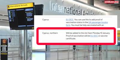 İngiltere'de aşı kartları 10 Ocak'tan itibaren geçerli