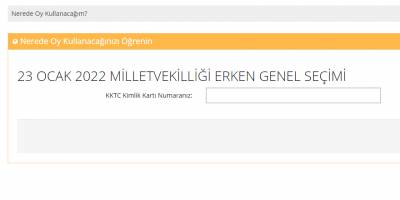 Nerede oy kullanacağınızı öğrenin