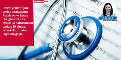 ‘Aniden’, ‘evde’ ölüyoruz:    40 günde 19 ÖLÜM,  8’i KALP KRİZİ!