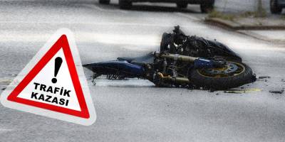 Gönyeli'deki motor kazasında, 1 kişi yaralandı