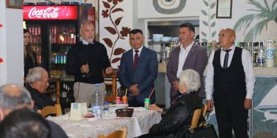 Akpınar ziyaretlerini sürdürüyor