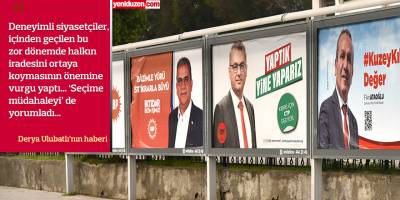 'Sandığa gidin, iradenizi yansıtın'