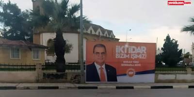 İzinsiz pankart polislik oldu