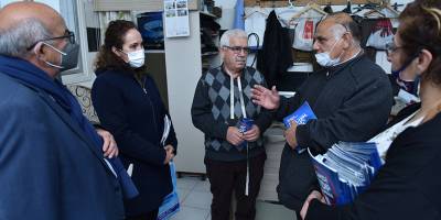 TDP Milletvekili Adayları Gönyeli’de esnafla buluştu