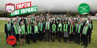 Erhürman: “CTP adına bu kadrodaki elli kişinin tamamıyla gurur duyuyorum”