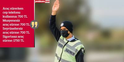 Trafik cezaları yakacak