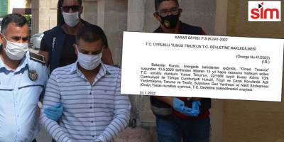 Bitmiş Hükümet tecavüz mahkumunu TC'ye iade ediyor