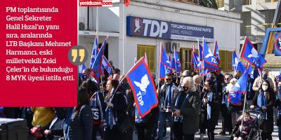 TDP’de Genel Sekreter ve 8 MYK üyesi istifa etti