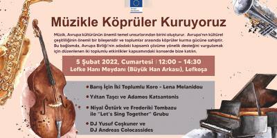 İki toplumlu “Müzikle Köprüler Kuruyoruz” konserleri